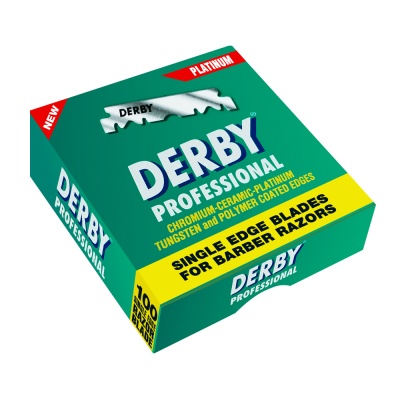 Embalagem de lâminas de barbear DERBY PROFESSIONAL colorida
