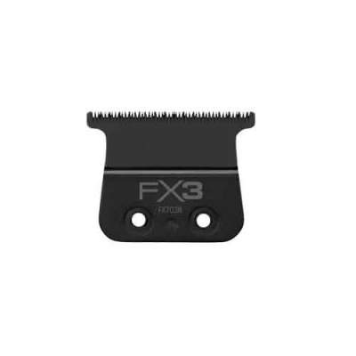 Lâmina preta de corte FX3 para máquina de barbear