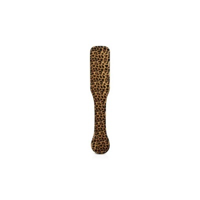 Pá para cabelo com estampa de leopardo