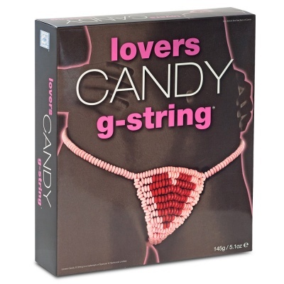 Embalagem de tanga de doces lovers CANDY g-string