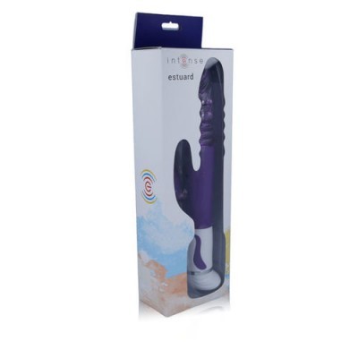 Embalagem com vibrador roxo Intense Estuard