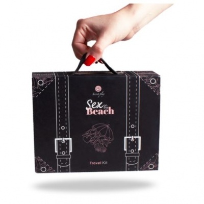 Kit de viagem Sex on the Beach em embalagem tipo mala preta