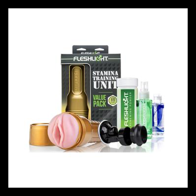Conjunto FLESHLIGHT Stamina Training Unit com acessórios
