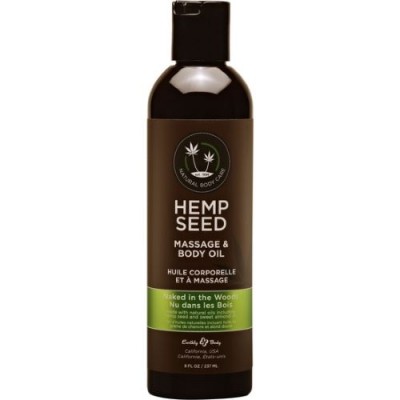 Frasco de óleo para massagem e corpo Hemp Seed Massage & Body Oil