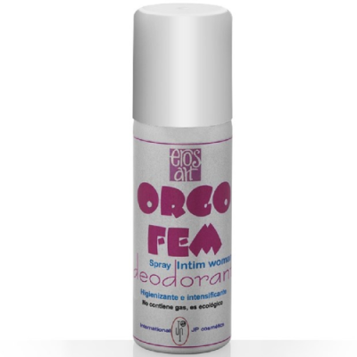 Frasco de spray desodorizante íntimo feminino Orco Fem