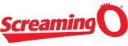Logotipo da marca Screaming O em vermelho com círculo
