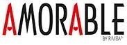 Logotipo AMORABLE com texto BY RUMBA