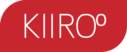 Logotipo KIIR00 branco sobre fundo vermelho