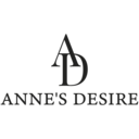 Logótipo da marca ANNE'S DESIRE em letras pretas