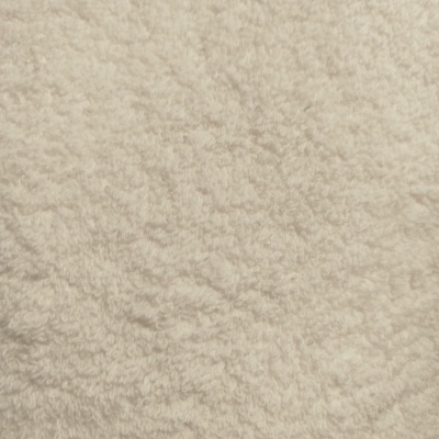 tecido felpudo branco com textura de laços