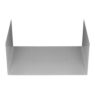 Barreira de proteção em acrílico transparente com três lados