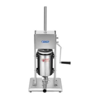 Máquina de enchimento manual de salsichas Royal Catering em aço inoxidável.