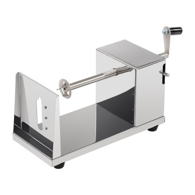 Máquina para descascar batatas em aço inoxidável com manivela