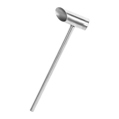 Martelo de aço inoxidável com cabeça cilíndrica e cabo longo