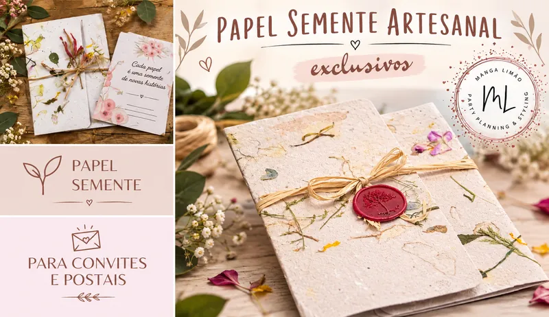Papel semente artesanal