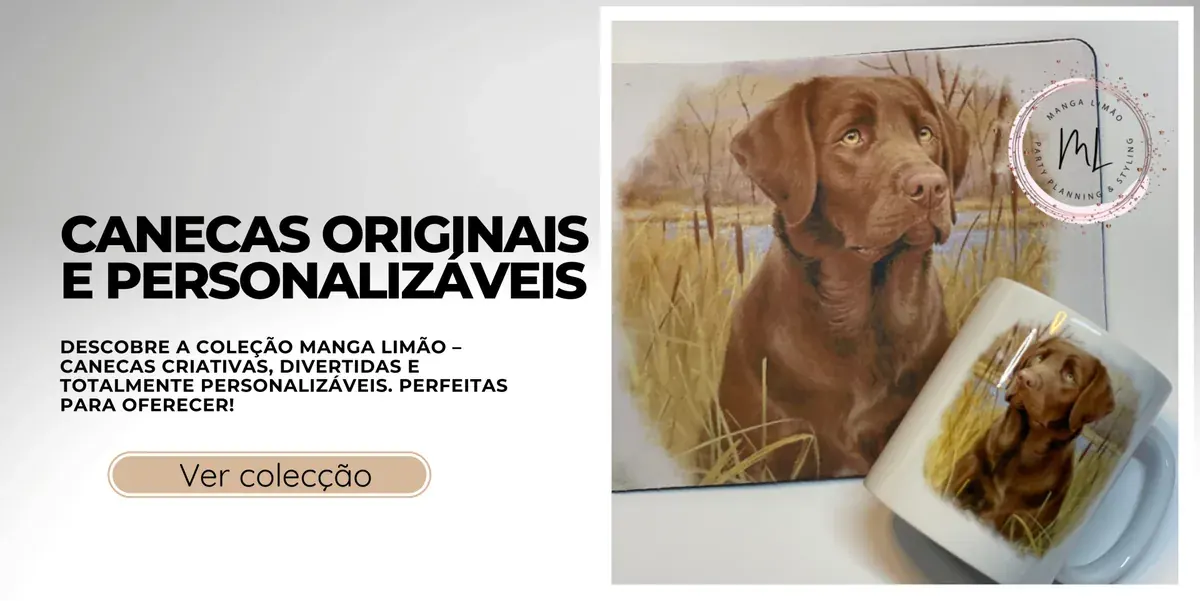 Canecas originais personalizadas com animais e presentes