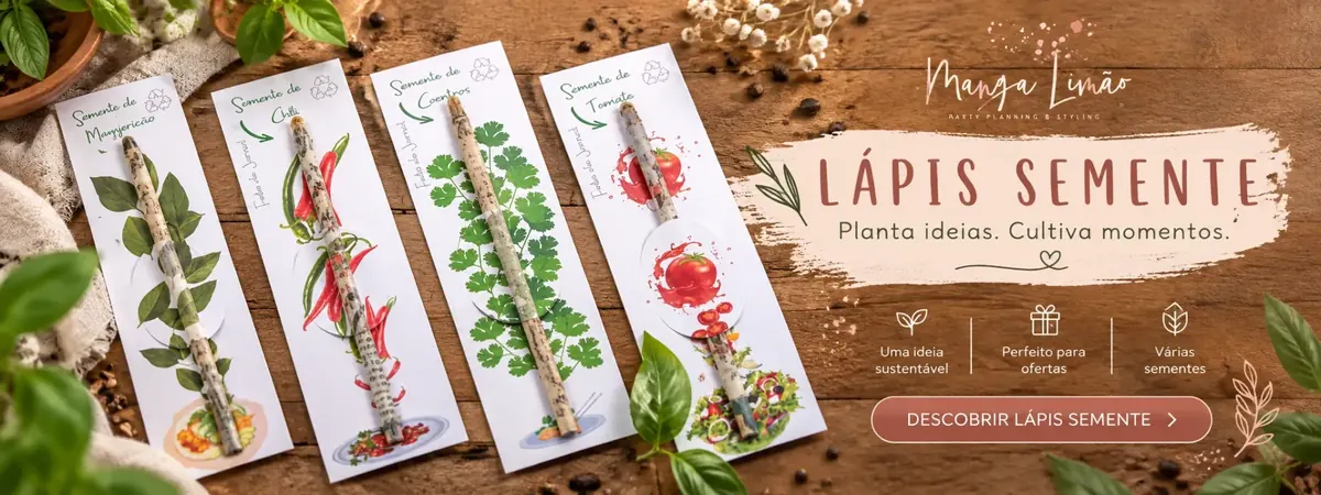 Lápis semente personalizados