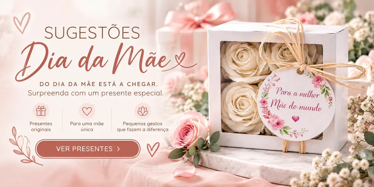Sugestões de presentes personalizados para o Dia da Mãe