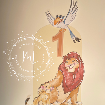 Cartaz decorativo com personagens do filme 