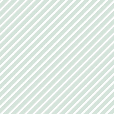 Papel de parede riscas diagonais verde claro e branco