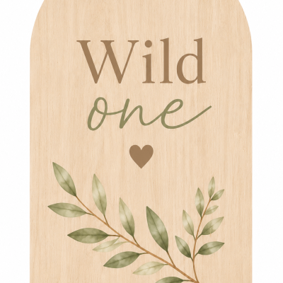 Placa a Imitar Madeira Wild One