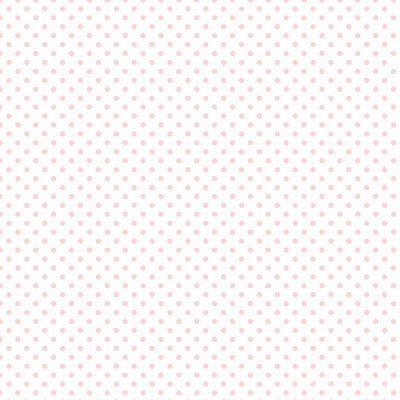 Papel de parede branco com bolinhas cor-de-rosa pequenas