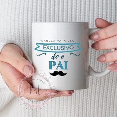 Caneca Personalizada para Pai com Foto – Presente Único e Especial