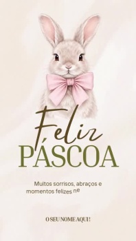 Cartão Digital de Páscoa Personalizado em Vídeo | Mensagem com Nome