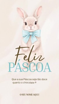 Cartão Digital de Páscoa Personalizado em Vídeo | Mensagem com Nome