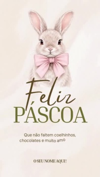 Cartão Digital de Páscoa Personalizado em Vídeo | Mensagem com Nome