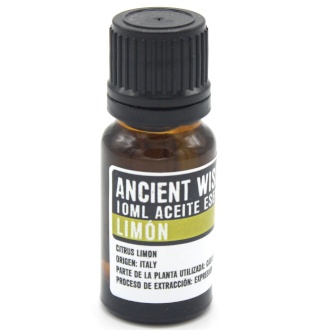 Frasco de óleo essencial de limão Ancient Wisdom 10ml