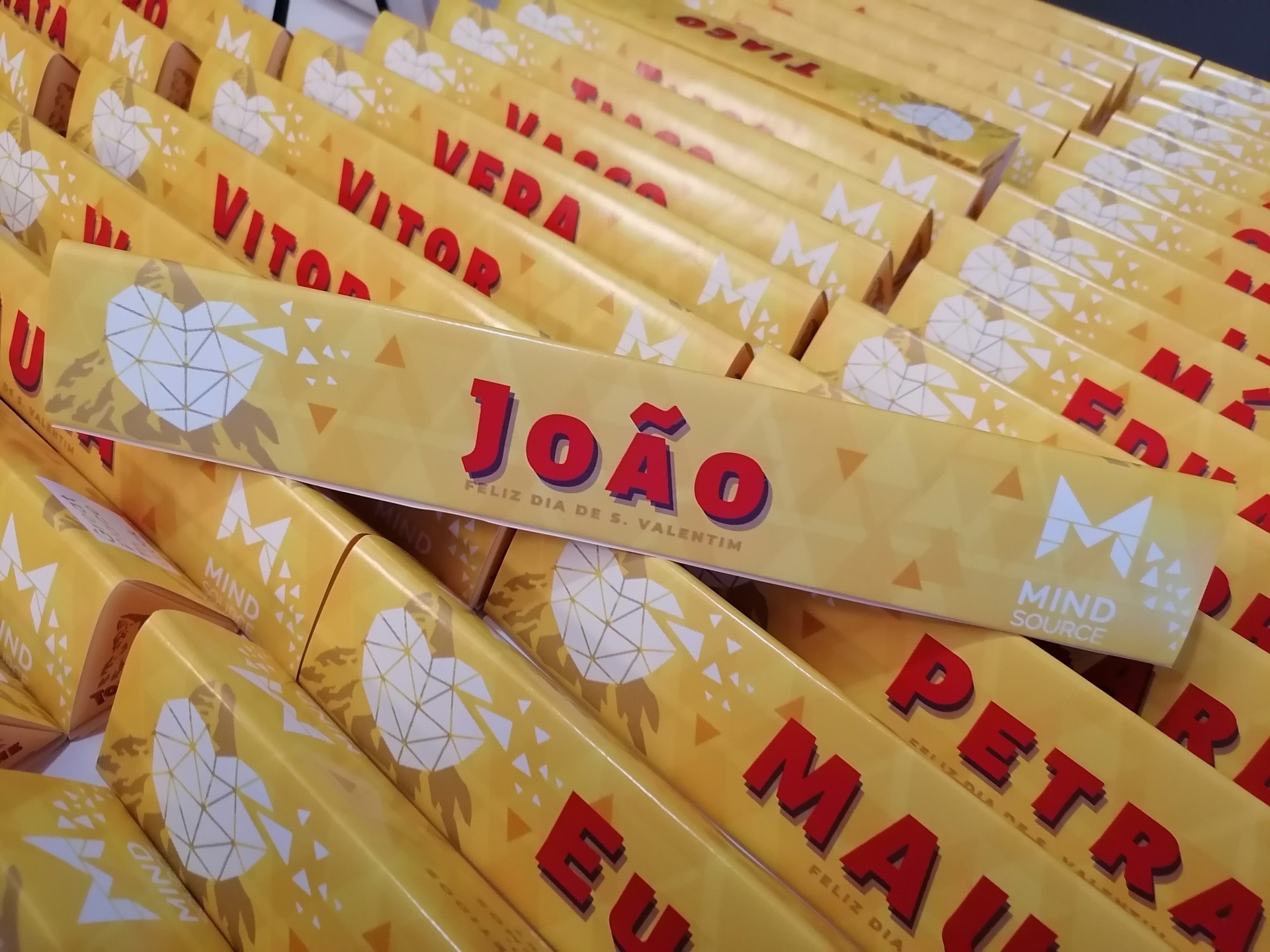 toblerone personalizado empresa mind source