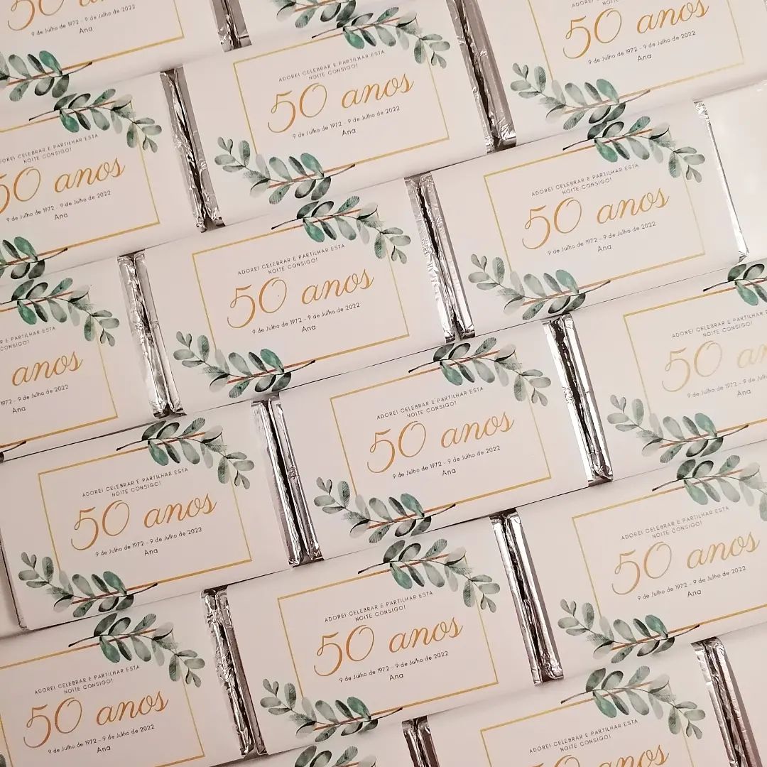 lembrancas festa de aniversario 50 anos