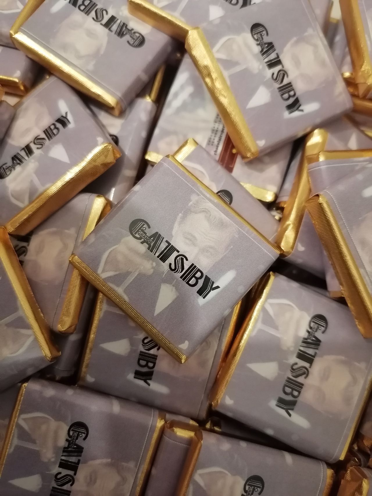 Chocolates Personalizados Gatsby