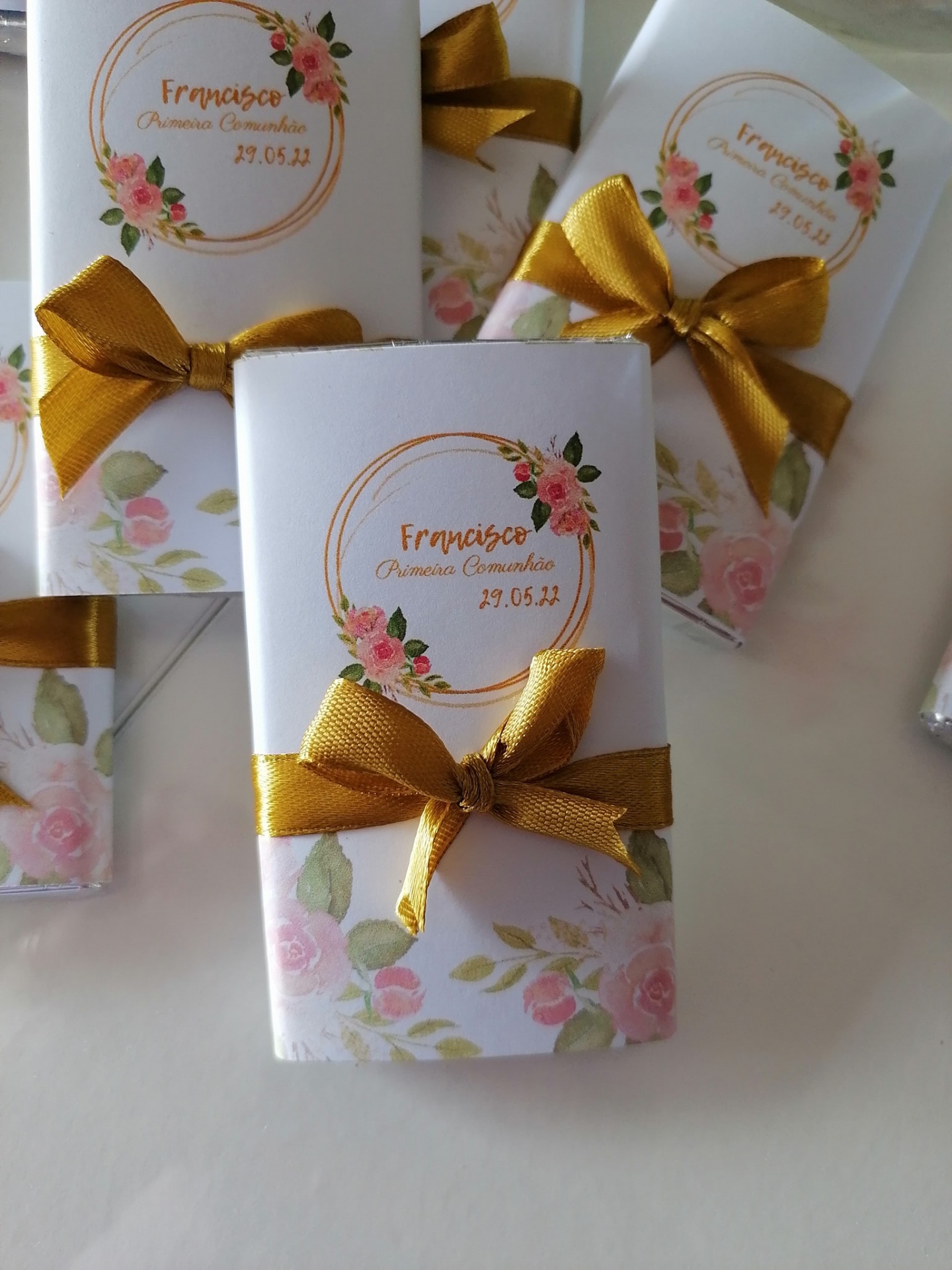 chocolates personalizados para babyshower