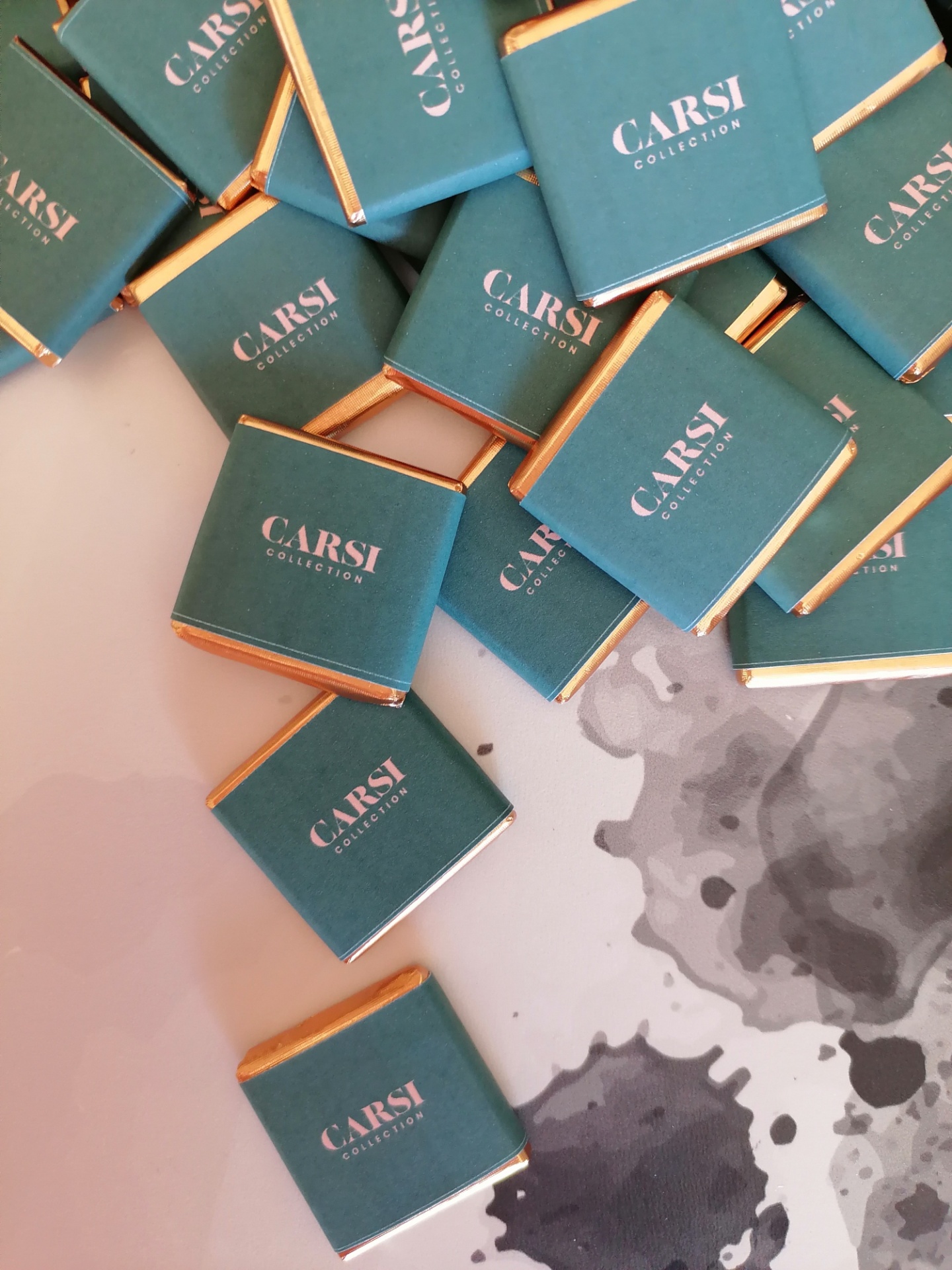 Mini Chocolates personalizados com logotipo