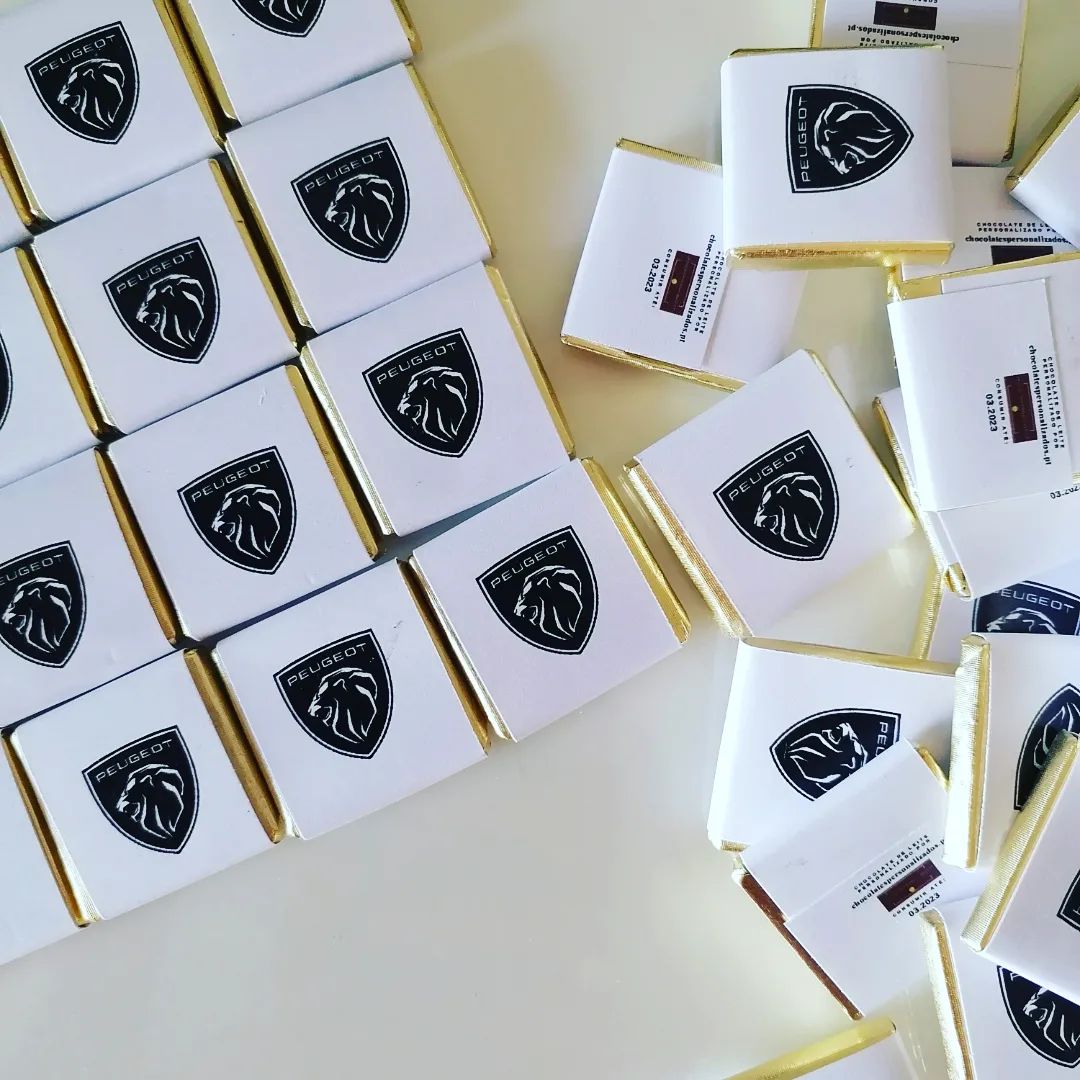 mini chocolates personalizados para empresas