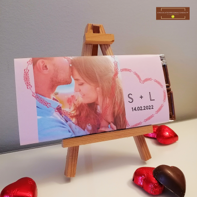 Chocolate&#x20;personalizado&#x20;com&#x20;fotografia&#x20;&#x7C;&#x20;Dia&#x20;dos&#x20;Namorados