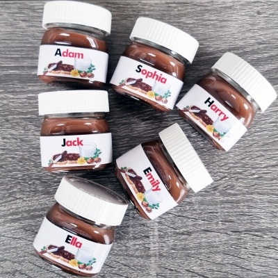 Frasco&#x20;Mini&#x20;Nutella&#x20;25gr&#x20;com&#x20;r&#x00F3;tulo&#x20;personalizado