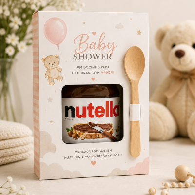 Nutella&#x20;Personalizada&#x20;para&#x20;Baby&#x20;Shower&#x20;e&#x20;Batizado&#x20;15&#x20;g&#x20;&#x7C;&#x20;Lembran&#x00E7;a&#x20;com&#x20;Colher&#x20;de&#x20;Madeira