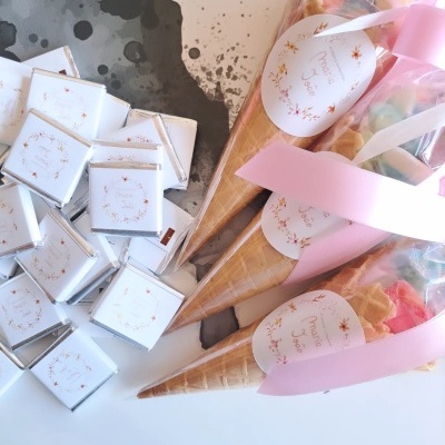 Cone&#x20;de&#x20;Bolacha&#x20;com&#x20;Gomas&#x20;&#x7C;&#x20;Lembran&#x00E7;as&#x20;para&#x20;Festas&#x20;Infantis&#x20;ou&#x20;Crian&#x00E7;as