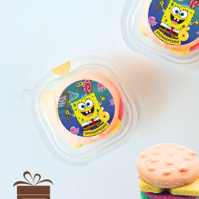 Mini&#x20;Hamb&#x00FA;rguer&#x20;de&#x20;Gomas&#x20;Personalizado&#x20;com&#x20;Etiqueta&#x20;&#x2013;&#x20;V&#x00E1;rios&#x20;Temas&#x20;ou&#x20;Design&#x20;&#x00E0;&#x20;Medida