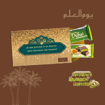 Chocolate&#x20;Dubai&#x20;com&#x20;Frase&#x20;Divertida&#x20;&#x2013;&#x20;Presente&#x20;Original&#x20;e&#x20;Ex&#x00F3;tico