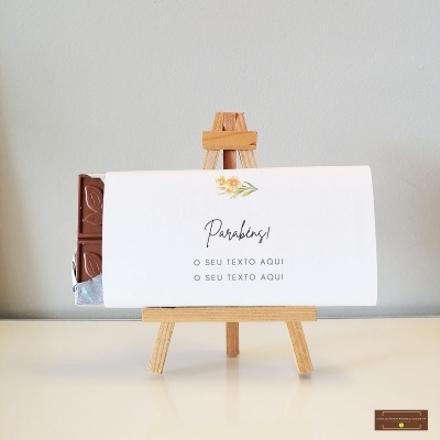 Chocolate&#x20;Grande&#x20;Parab&#x00E9;ns&#x20;-&#x20;Sabor&#x20;Premium&#x20;Texto&#x20;personalizado