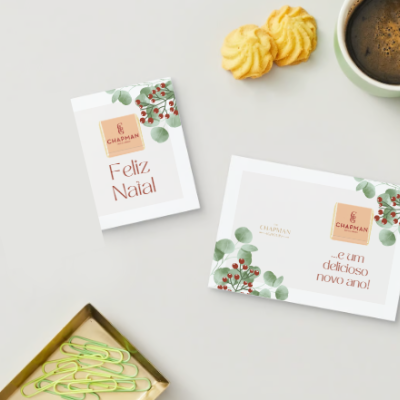 Postal&#x20;de&#x20;Natal&#x20;personalizado&#x20;com&#x20;Mini&#x20;Chocolate
