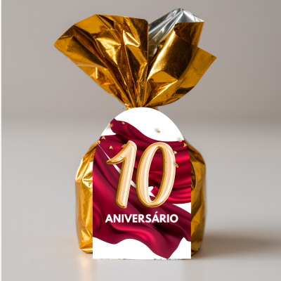 Bombons&#x20;de&#x20;Chocolate&#x20;com&#x20;r&#x00F3;tulo&#x20;personalizado&#x20;para&#x20;anivers&#x00E1;rio