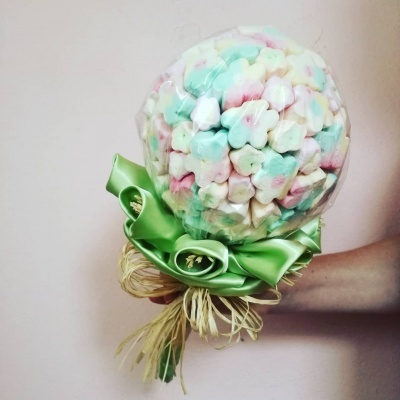 Bouquet&#x20;de&#x20;Noiva&#x20;para&#x20;as&#x20;solteiras,&#x20;em&#x20;gomas&#x21;