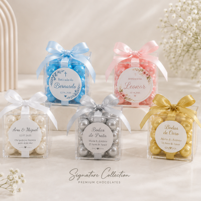 Lembran&#x00E7;a&#x20;Personalizada&#x20;para&#x20;Bodas&#x20;de&#x20;Ouro&#x20;com&#x20;Choco&#x20;Crunch&#x20;Dourado