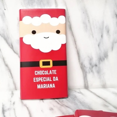 Tablete&#x20;Pai&#x20;Natal&#x20;de&#x20;Chocolate&#x20;Grande&#x20;-&#x20;Personalizado&#x20;com&#x20;nome