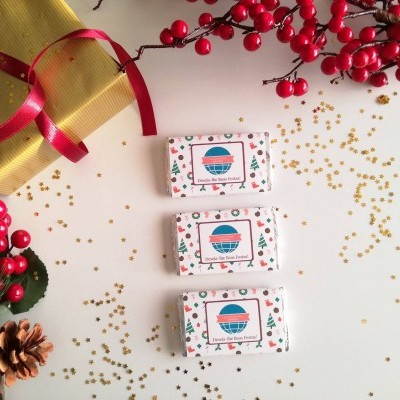 Mini&#x20;Chocolates&#x20;20gr&#x20;com&#x20;o&#x20;logotipo&#x20;da&#x20;empresa
